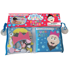 White Smoke Colour Chanding Bath Book & Stickers, Funny Faces Bath Time Fun