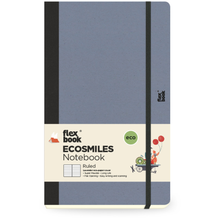 Light Slate Gray Flexbook  Large (13x21cm) Ecosmiles Notebook Ruled  100gsm 192 pages - Lavender Pads