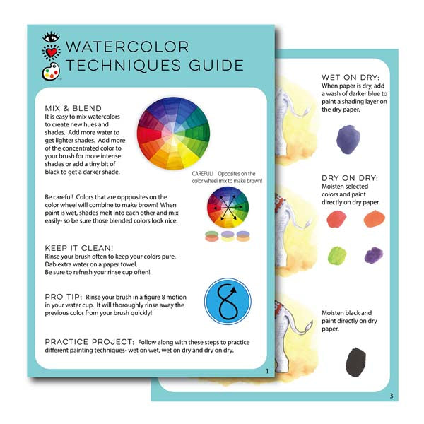 White Smoke I Heart Art Watercolour Paint Set, 12x12ml Easter