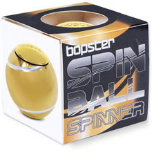 White Smoke Bopster Spin Ball Spinner Gold Fidget Toys