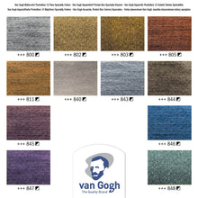 White Smoke Van Gogh Watercolour Pocket Box 12 Half Pan Specialty Watercolour Paint