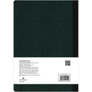 Dark Slate Gray Flexbook X-Large (17x24cm) Global Notebook Blank 85gsm 192 pages - Black/Black Pads