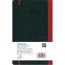 Dark Slate Gray Flexbook  Large (13x21cm) Global Notebook Blank 85gsm 192 pages - Black/Red Pads