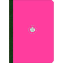Deep Pink Flexbook X-Large (17x24cm) Smartbook Ruled 70gsm 160 pages - pink Pads