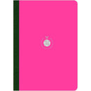 Deep Pink Flexbook X-Large (17x24cm) Smartbook Ruled 70gsm 160 pages - pink Pads