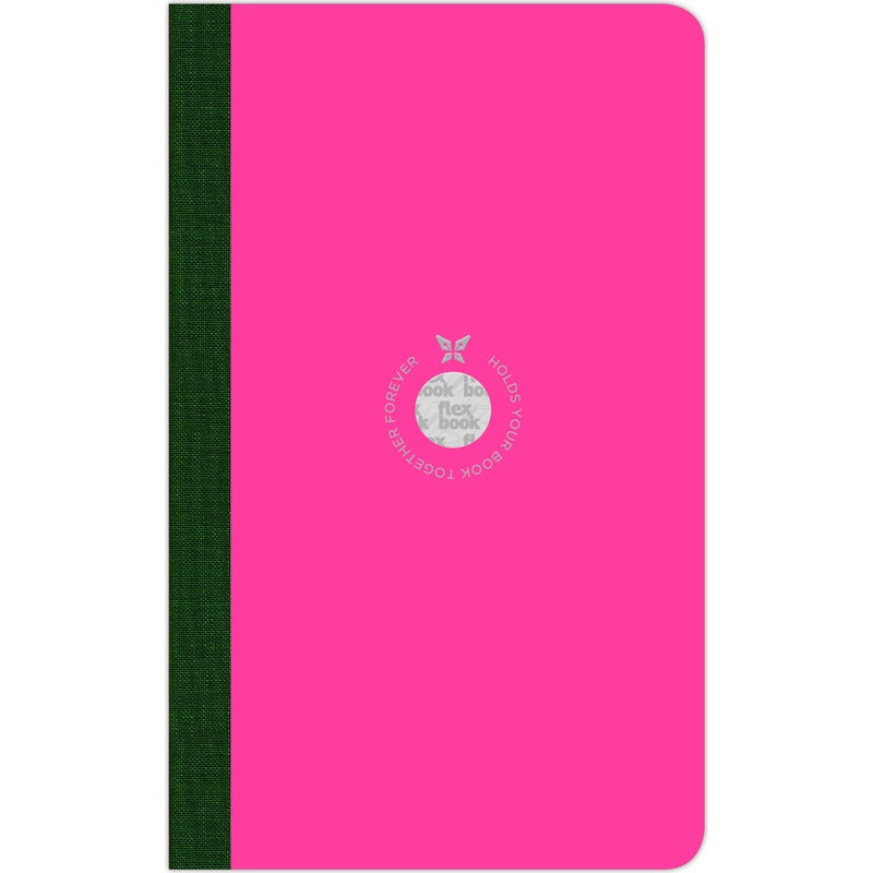 Deep Pink Flexbook Large (13x21cm) Smartbook Ruled 70gsm 160 pages - pink Pads