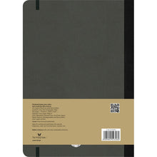 Dark Slate Gray Flexbook X-Large (17x24cm) Adventure Notebook Ruled 80gsm 192 pages - Black Pads