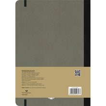 Dim Gray Flexbook X-Large (17x24cm) Adventure Notebook Ruled 80gsm 192 pages - Elephant Pads