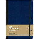 Midnight Blue Flexbook X-Large (17x24cm) Adventure Notebook Ruled 80gsm 192 pages - Royal Blue Pads