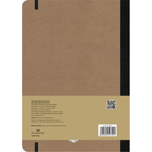 Dim Gray Flexbook X-Large (17x24cm) Adventure Notebook Ruled 80gsm 192 pages - Camel Pads