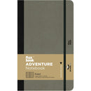 Dim Gray Flexbook  Large (13x21cm) Adventure Notebook Ruled 80gsm 192 pages - Elephant Pads