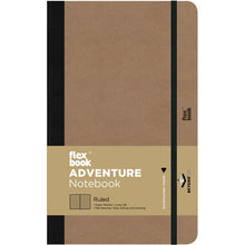 Dim Gray Flexbook  Large (13x21cm) Adventure Notebook Ruled 80gsm 192 pages - Camel Pads