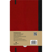 Dark Red Flexbook  Large (13x21cm) Adventure Notebook Ruled 80gsm 192 pages - Red Pads