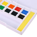 White Smoke I Heart Art Watercolour Paint,  12 set, with Brush Easter