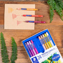 Peach Puff Staedtler Watercolour Crayons, Assorted Colours, 24Pk Pastels & Charcoal