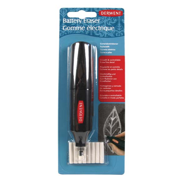 White Smoke Derwent Battery Eraser Drawing Accessories