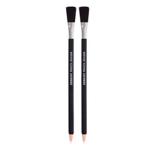 White Smoke Derwent Eraser Pencil and Brush Set, 2pcs Drawing Accessories