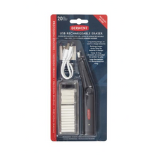 White Smoke Derwent USB Rechargeable Eraser Drawing Accessories