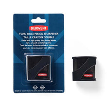 White Smoke Derwent 2 Hole Pencil Sharpener Drawing Accessories