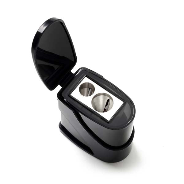 White Smoke Derwent 2 Hole Pencil Sharpener Drawing Accessories