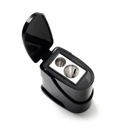 White Smoke Derwent 2 Hole Pencil Sharpener Drawing Accessories