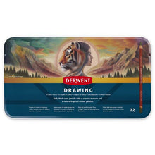 Midnight Blue Derwent Drawing Pencils Tin 72 Pencils