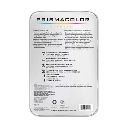 Lavender Prismacolor Premier Graphite Pencils, Drawing Set, 18Pcs Pencils