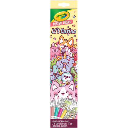 Crayola Poster Pages - Li'l Cuties