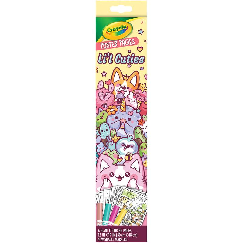 Crayola Poster Pages - Li'l Cuties