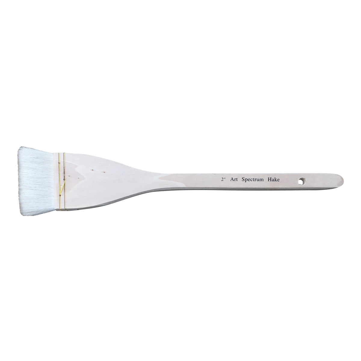 White Smoke Art Spectum Hake Goat Hair Paint Brush, size 2" Brushes