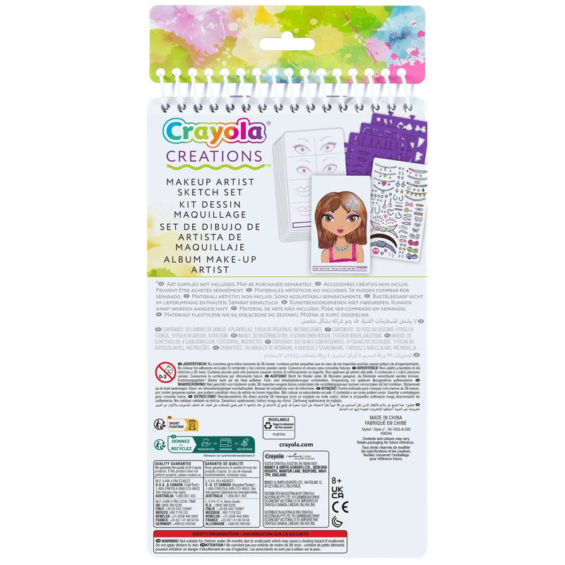 Crayola Creations Compact Make-Up Sketch Set