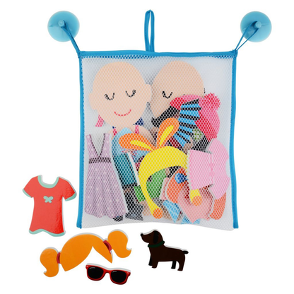 White Smoke Bath Time Stickers, Dressing Up Bath Time Fun