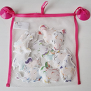 Gray Colour Chanding Bath Stickers, Magical Creatures Bath Time Fun