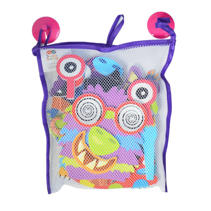 White Smoke Bath Time Stickers, Silly monsters Bath Time Fun