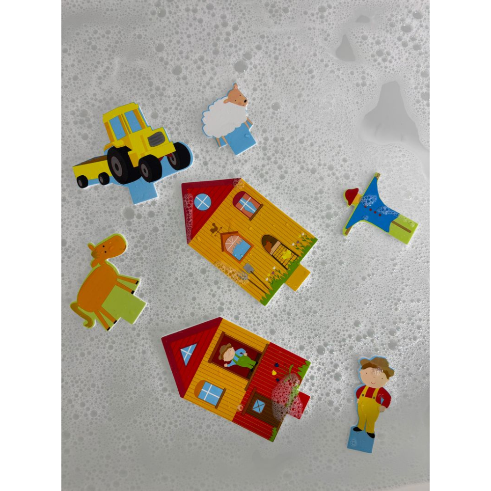 Gray Bath Time Build and Play, On The Farm Bath Time Fun
