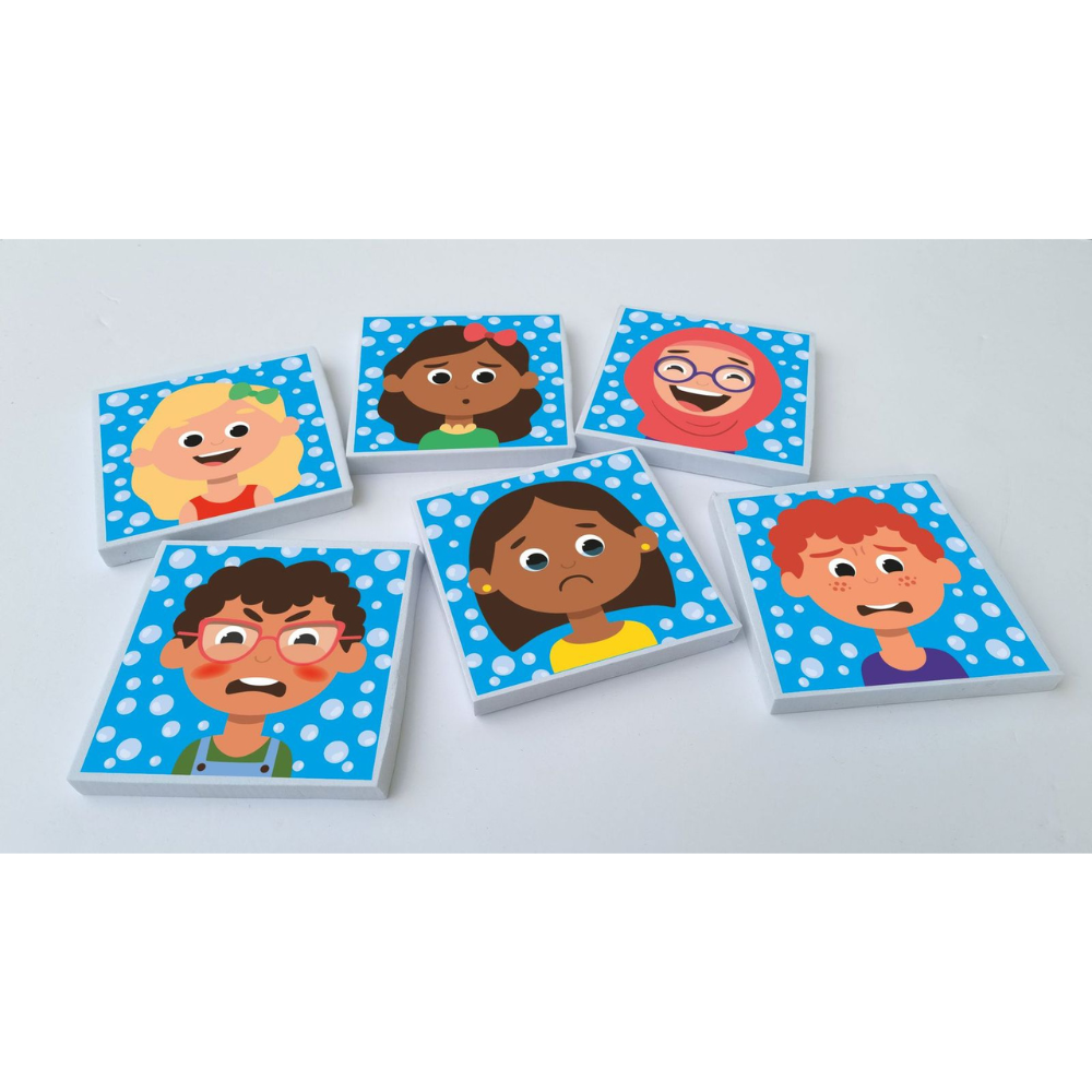 Light Gray Colour Chanding Bath Book & Stickers, Feelings Bath Time Fun
