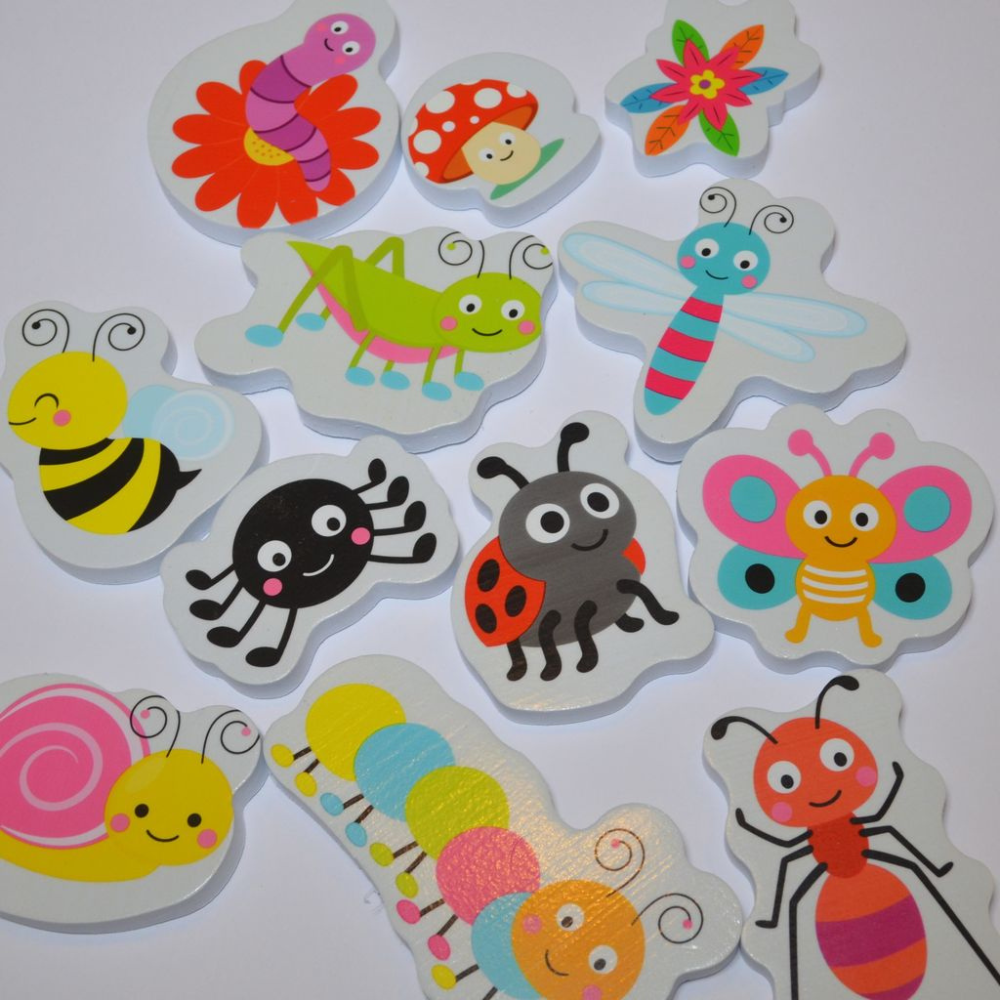 Gray Bath Time Stickers, Bug Buddies Bath Time Fun