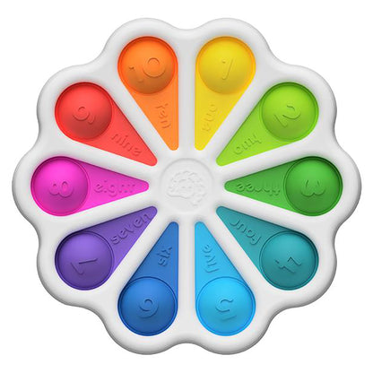 White Smoke Fat Brain Dimpl Digits Sensory Fidget Toy Pop-It & Bubble