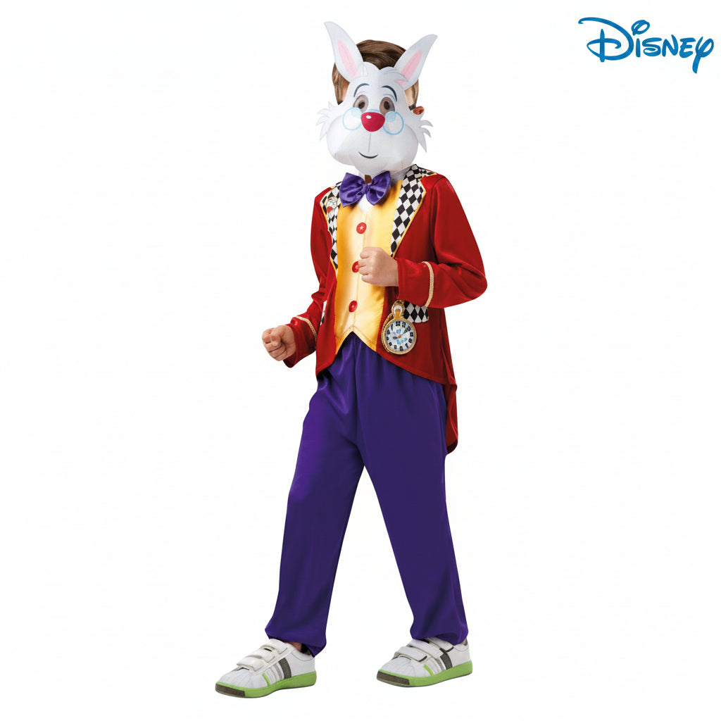 White Smoke Alice In Wonderland White Rabbit Costume Costumes