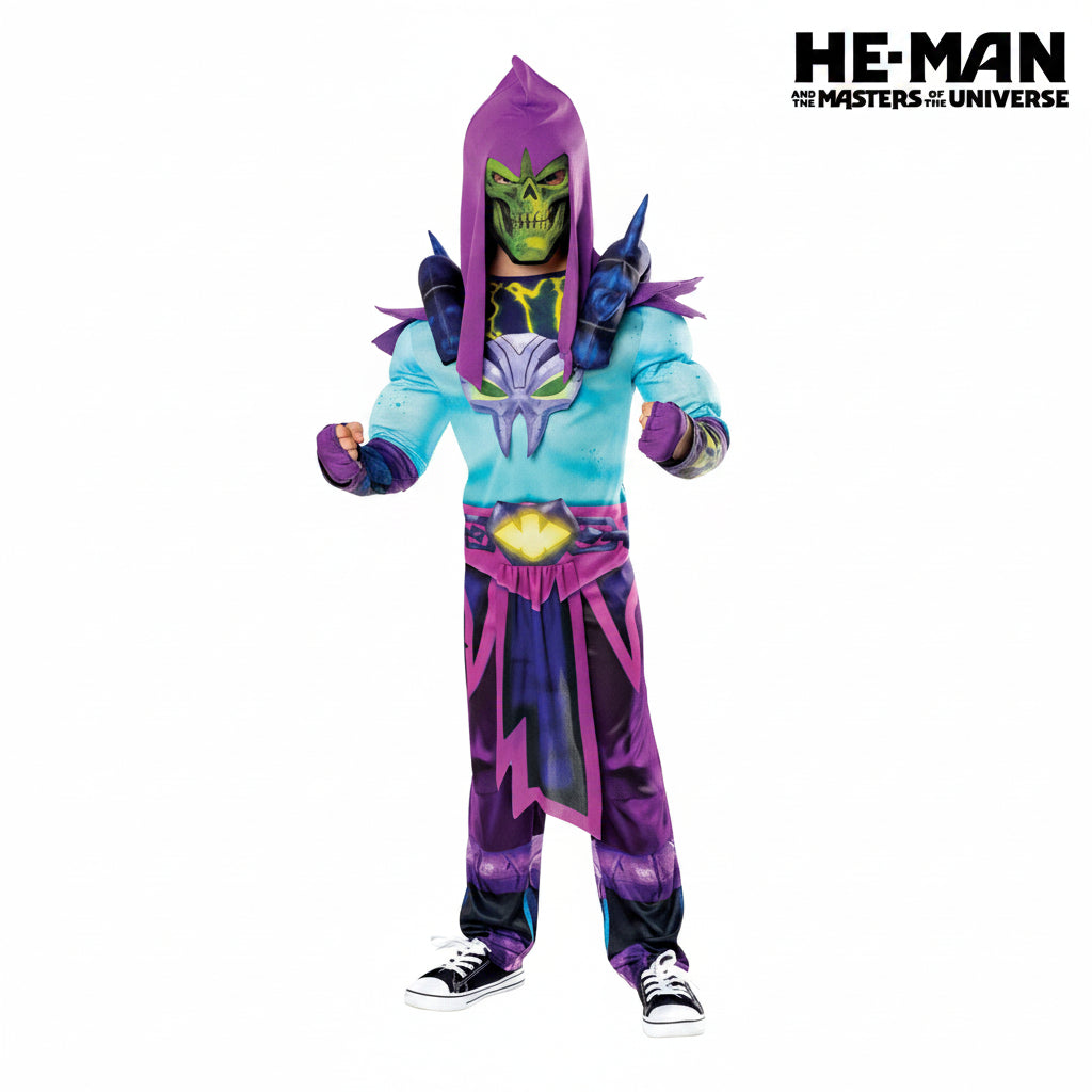 White Smoke He-Man Masters Of The Universe Skeletor Deluxe Costume Costumes