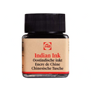 White Smoke Talens Indian Ink, Black, 30ml Ink