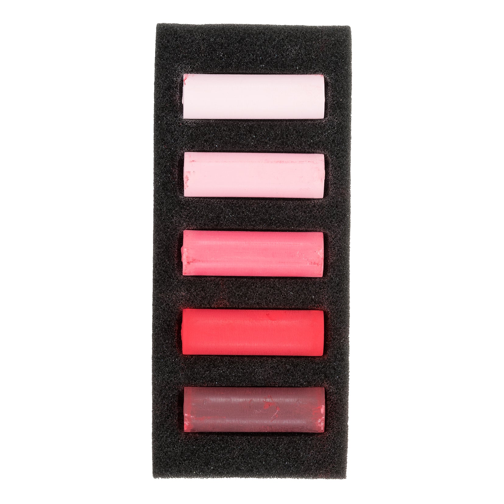 Black Rembrandt Pastels,  Cool Reds, 5 Piece Set Pastels & Charcoal