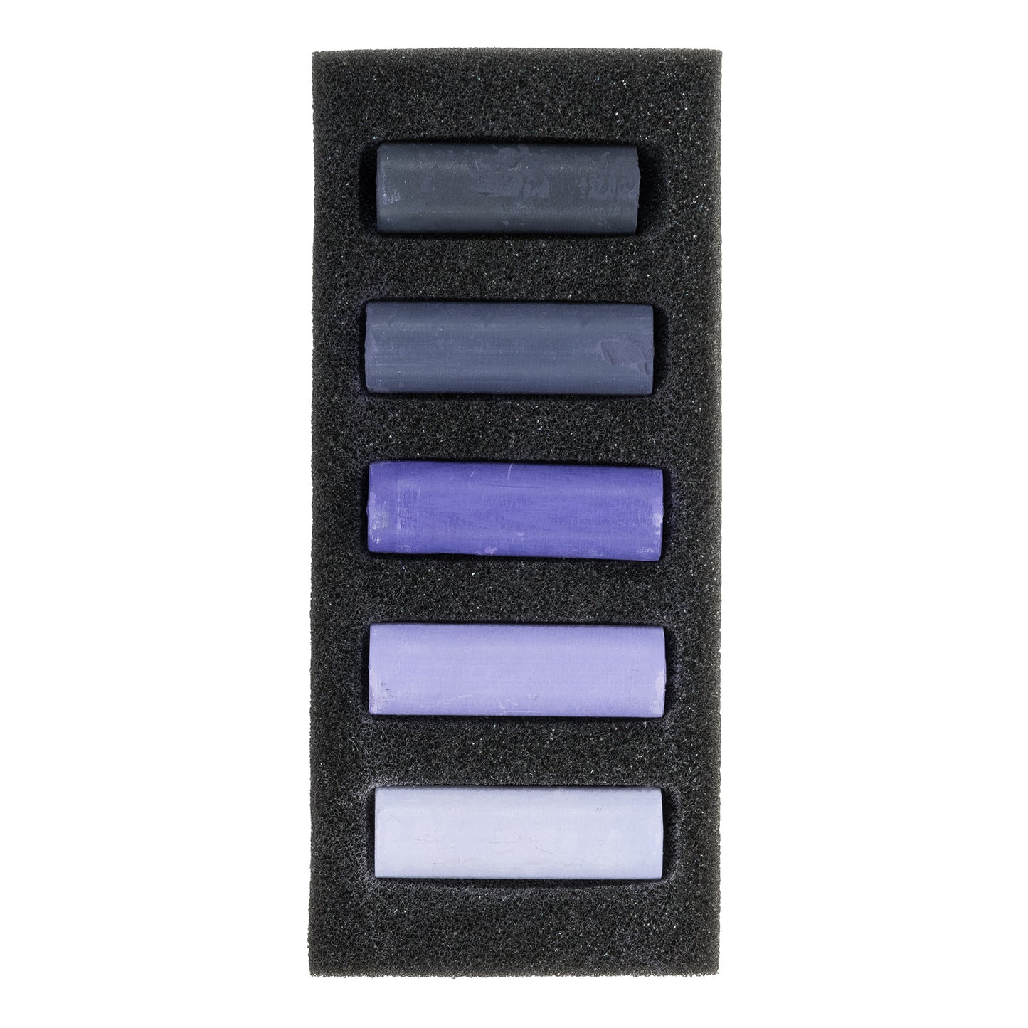 Dark Slate Gray Rembrandt Pastels,  Deep Violets, 5 Piece Set Pastels & Charcoal