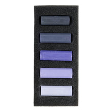 Dark Slate Gray Rembrandt Pastels,  Deep Violets, 5 Piece Set Pastels & Charcoal