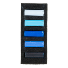Dark Slate Gray Rembrandt Pastels,  Deep Blues, 5 Piece Set Pastels & Charcoal