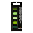 Rembrandt Pastels,  Lush Greens, 5 Piece Set