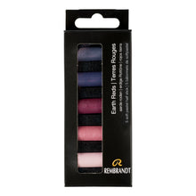 Black Rembrandt Pastels,  Earth Reds, 5 Piece Set Pastels & Charcoal