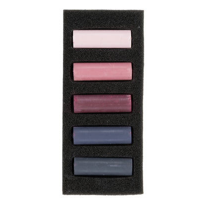 Black Rembrandt Pastels,  Earth Reds, 5 Piece Set Pastels & Charcoal