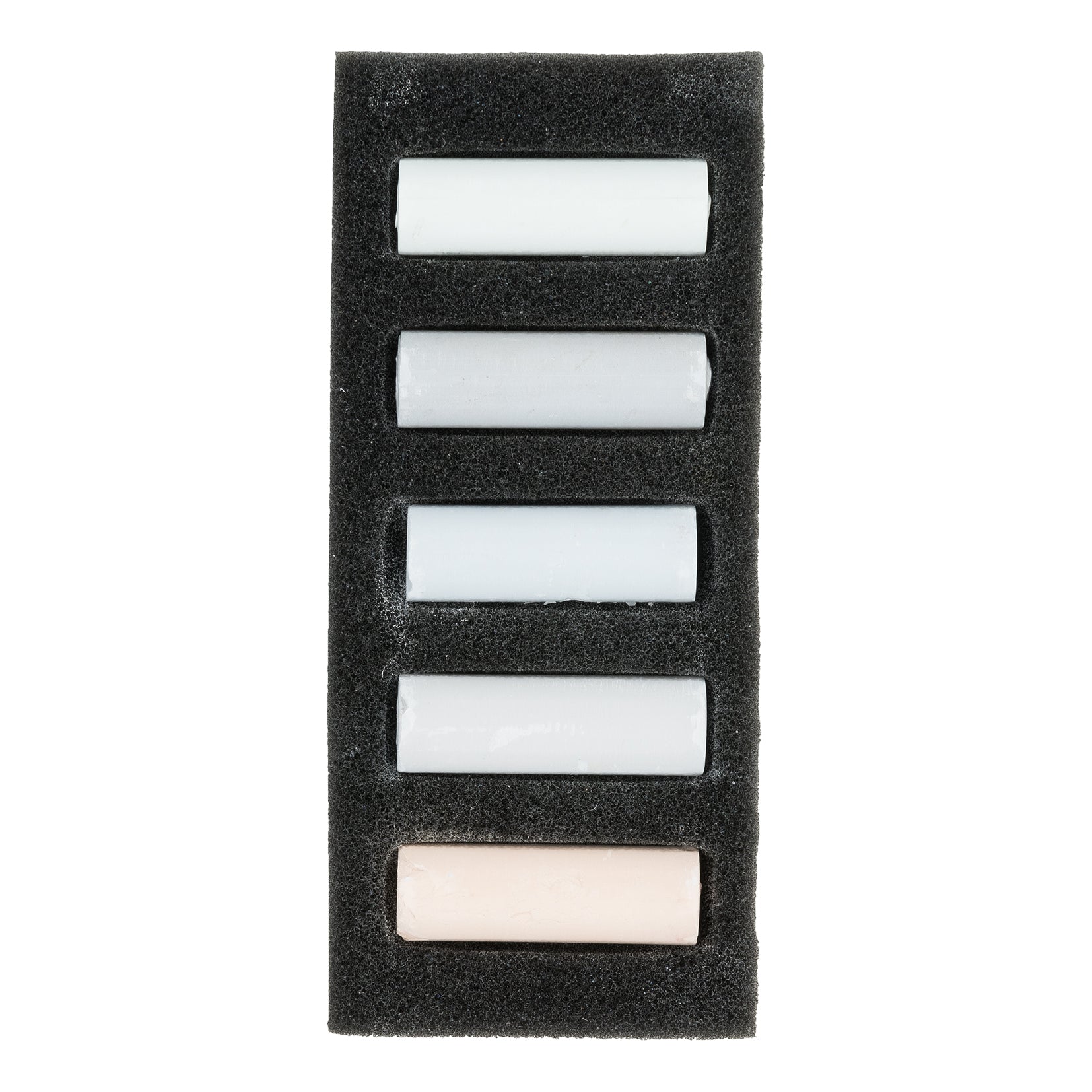 Dark Slate Gray Rembrandt Pastels,  Light Greys, 5 Piece Set Pastels & Charcoal