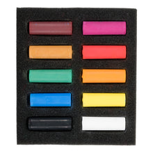 Dark Slate Gray Rembrandt Pastels,  General Selection 10 piece set Pastels & Charcoal